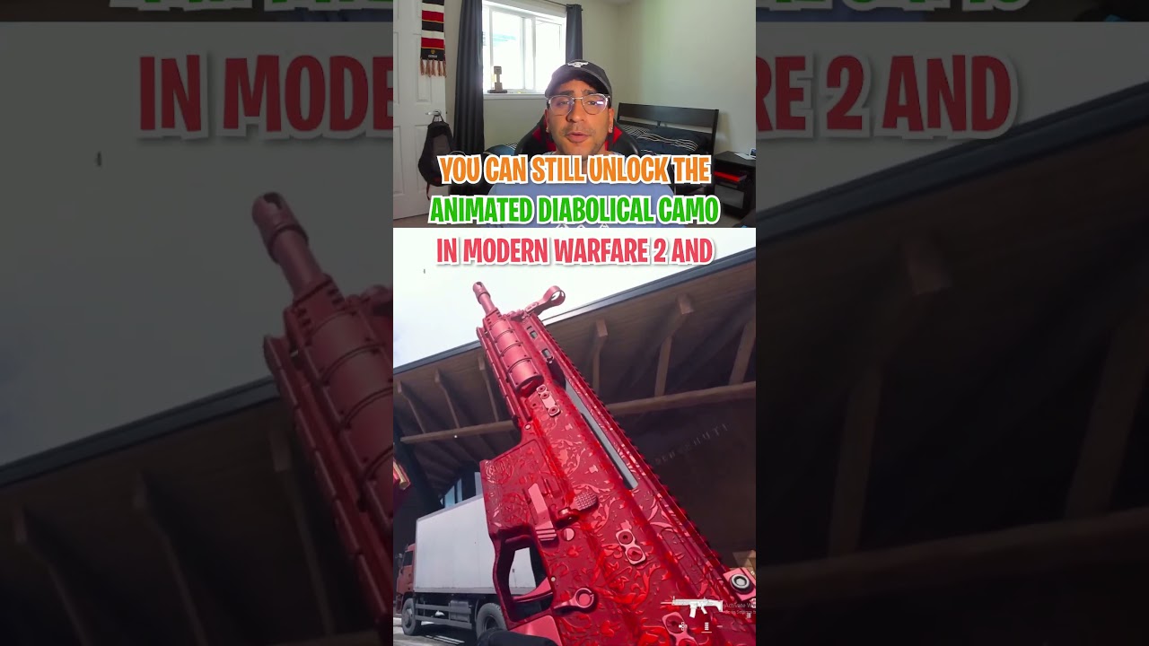 You can still unlock the *ANIMATED* Diabolical Camo in Modern Warfare 2!