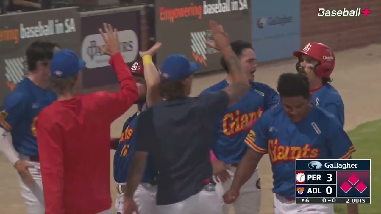 2024-25 Australian Baseball League Semi-Final Mini Match - Perth Heat @ Adelaide Giants, Game 2