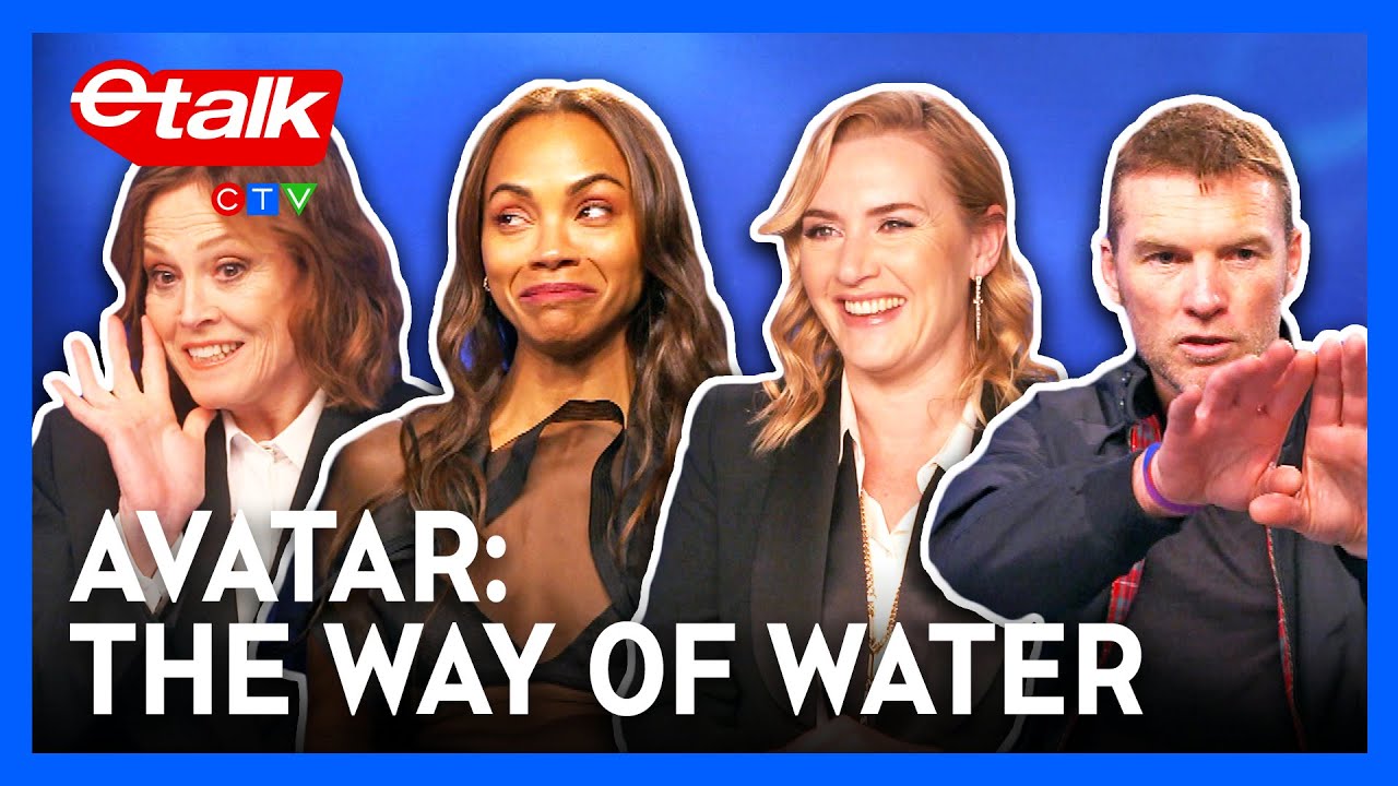 Avatar 2 cast on Kate Winslet’s 7:14 breath hold, family love in ‘Way of Water’ | Etalk Interview