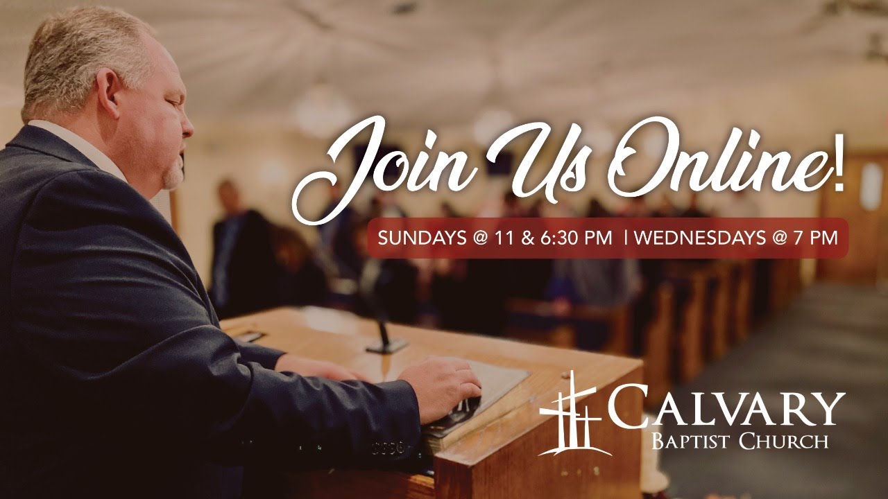 Sunday Morning Worship @ 11 AM   (February 22, 2026)