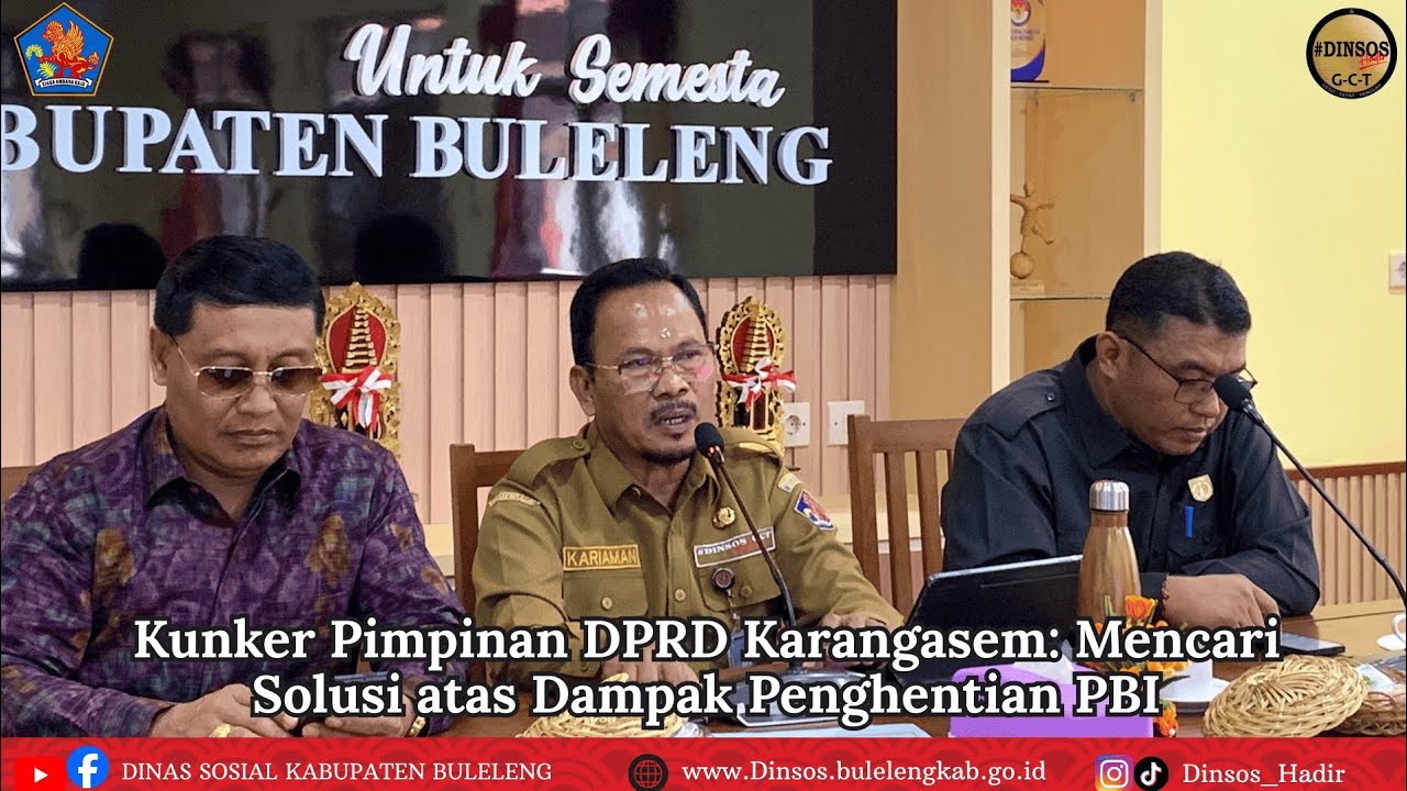 Kunker Pimpinan DPRD Karangasem: Mencari Solusi atas Dampak Penghentian PBI