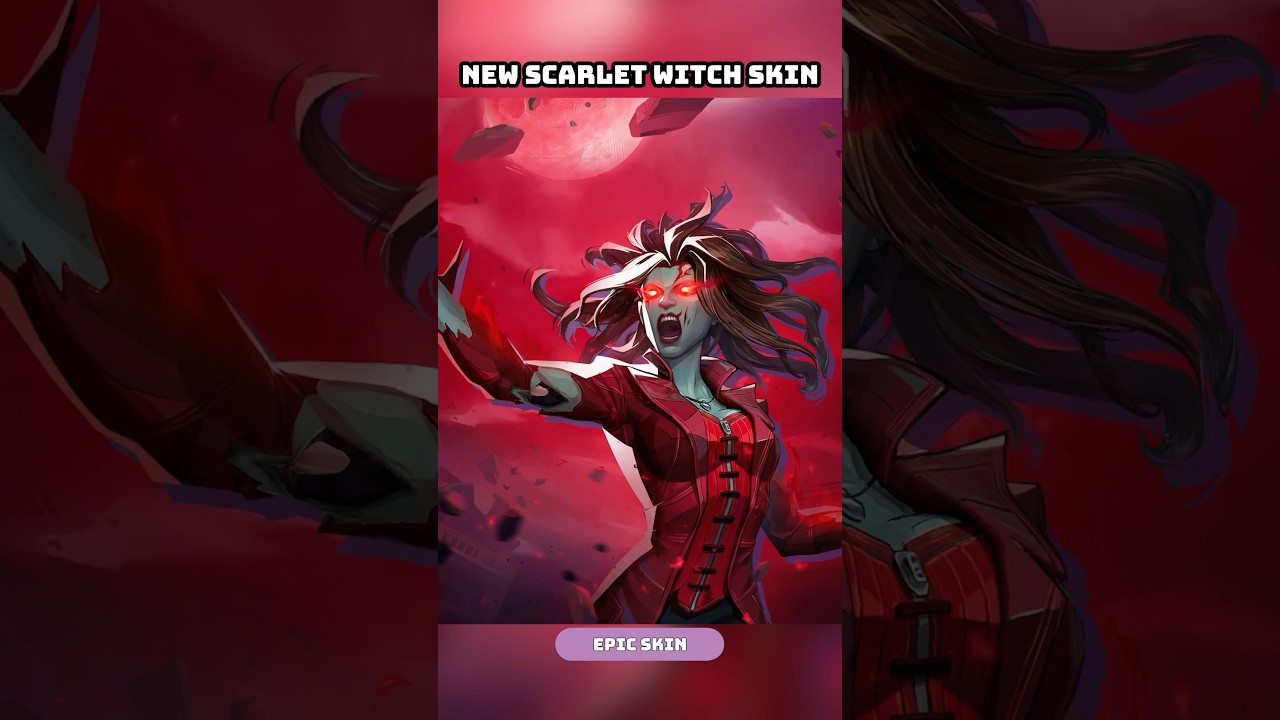 NEW Scarlet Witch Queen of the Dead skin | Marvel Rivals