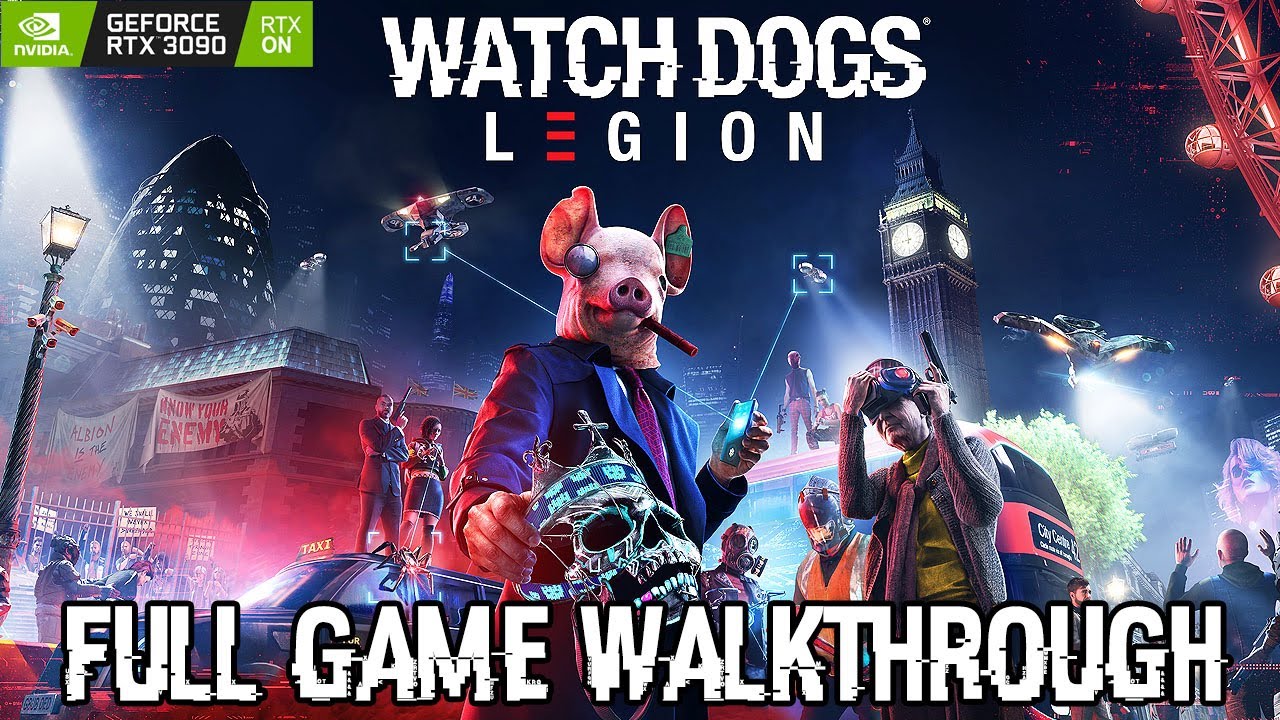 Watch Dogs: Legion - FULL GAME Walkthrough (PC) @ ᴴᴰ 60ᶠᵖˢ ✔