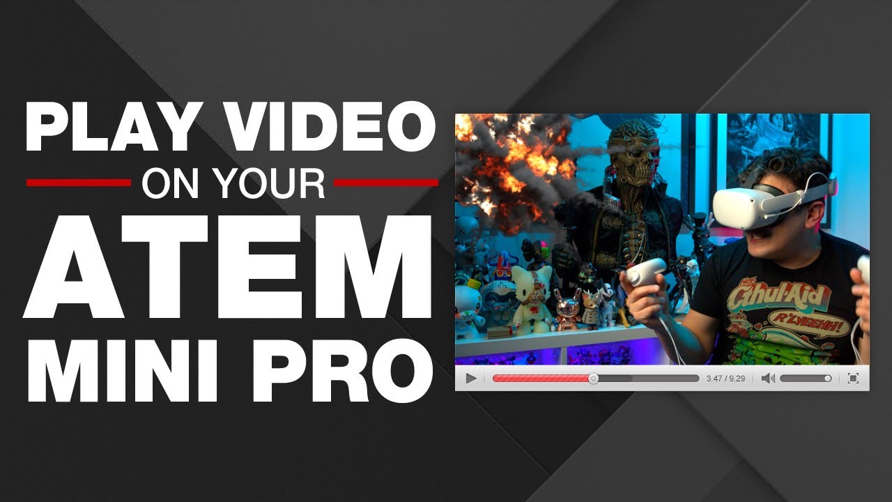 Play Video on the ATEM Mini using OBS