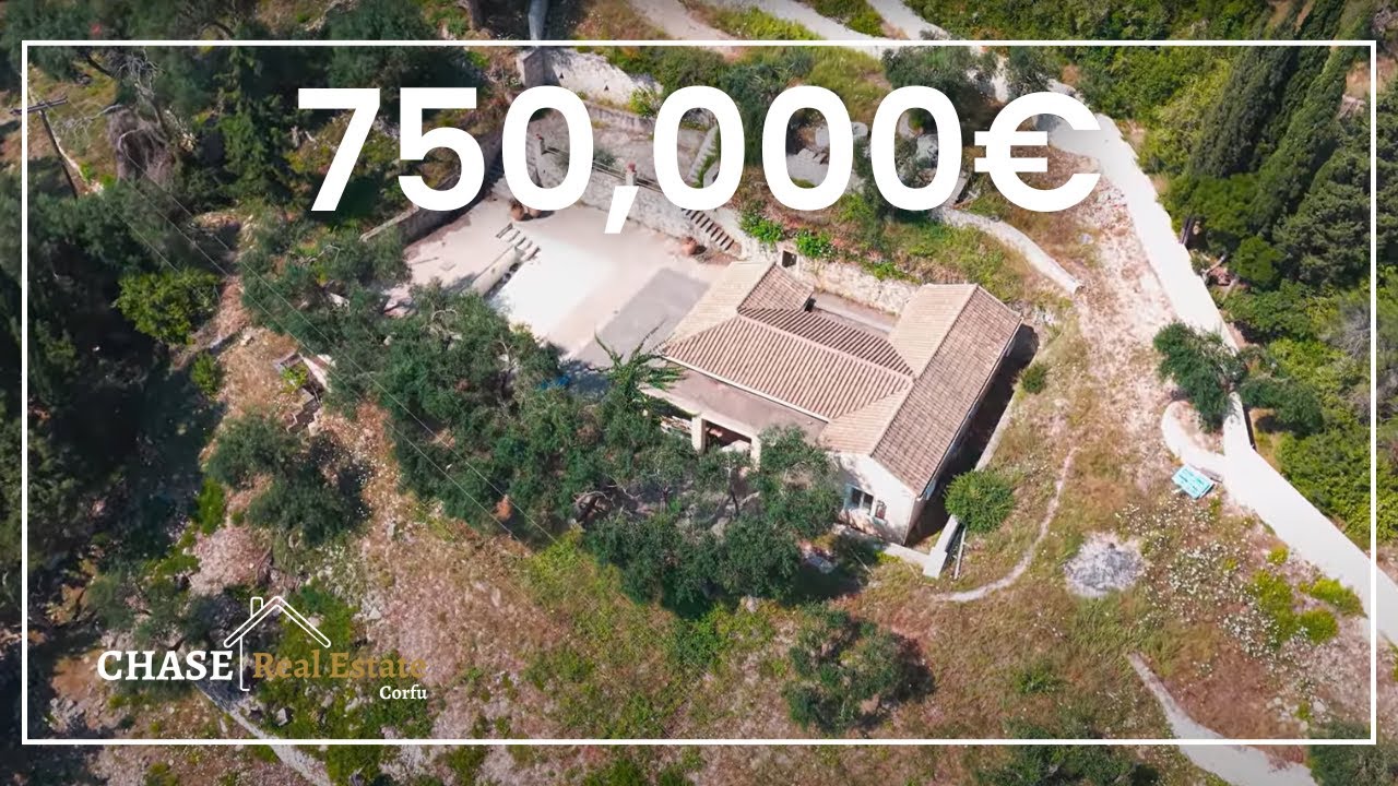 Unfinished Villa with Sea Views near Lakka, Paxos