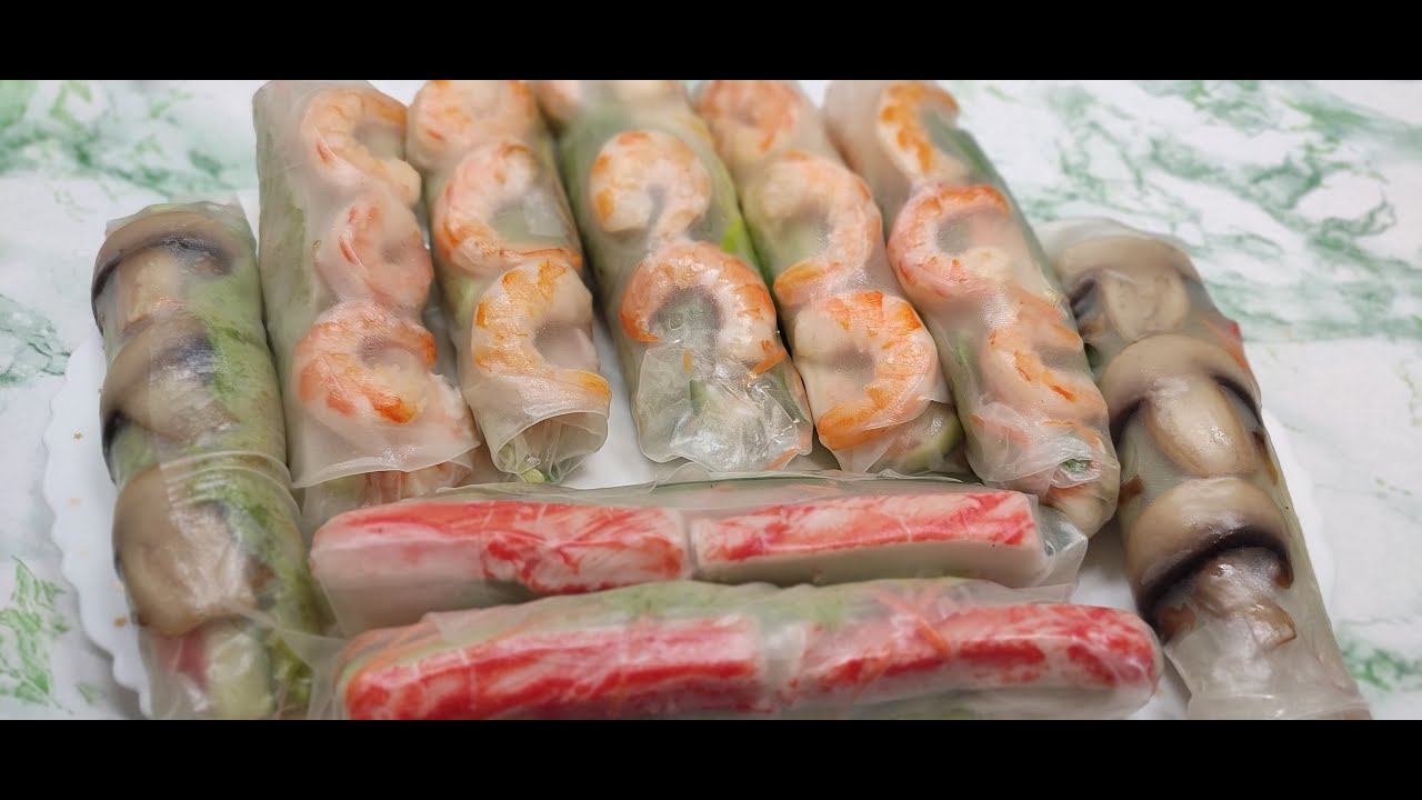 5 рецептов спринг роллов / 5 recipes for spring rolls