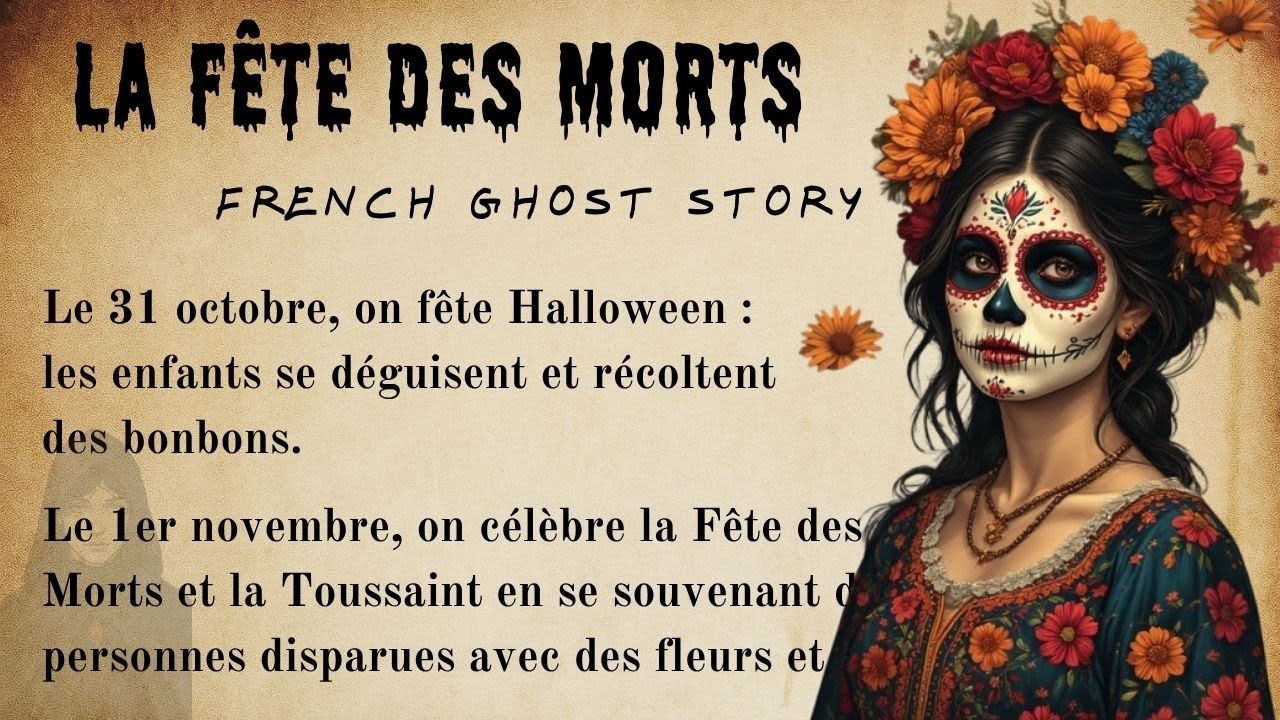 START to Understand French | The Story of Halloween and the Day of the Dead for Beginners (A1-A2)