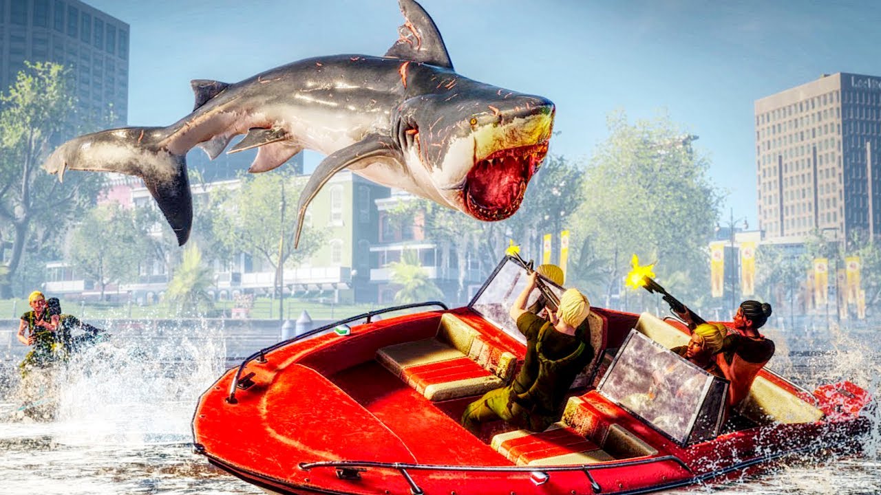 Shark Goes on Rampage and Kills EVERYONE in Maneater