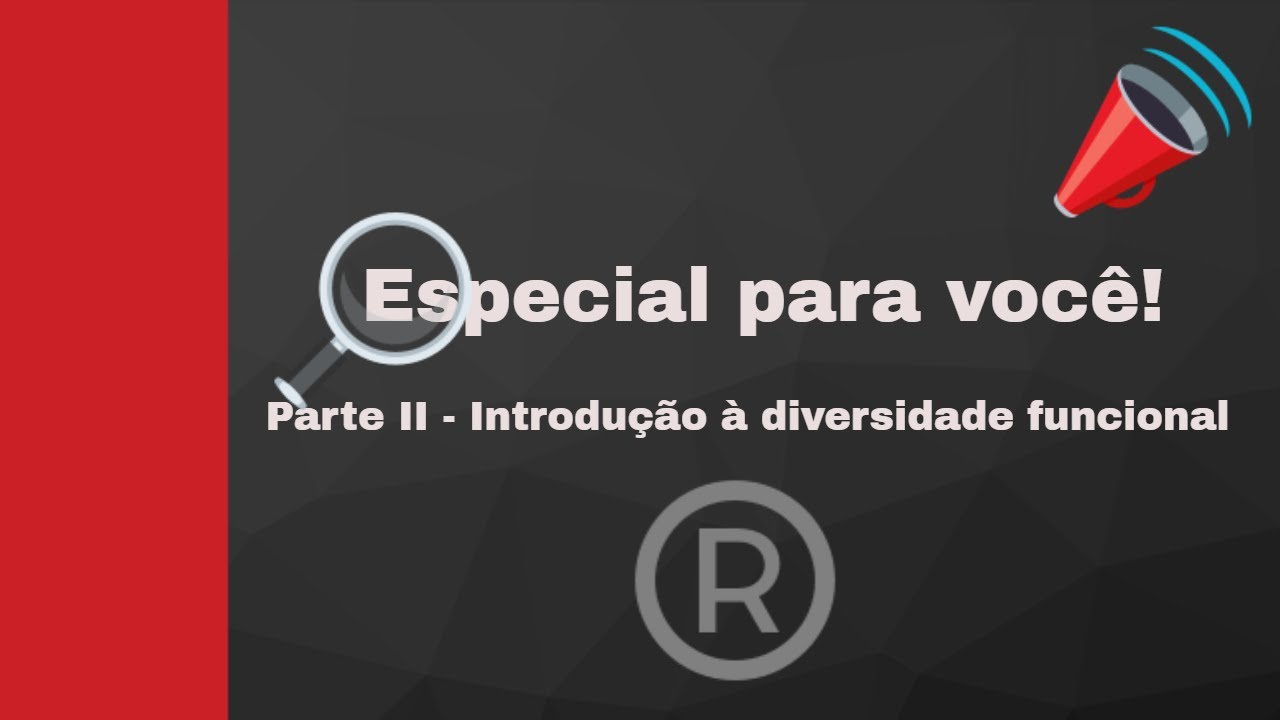 Parte II - Introdu&ccedil;&atilde;o &agrave; diversidade Funcional