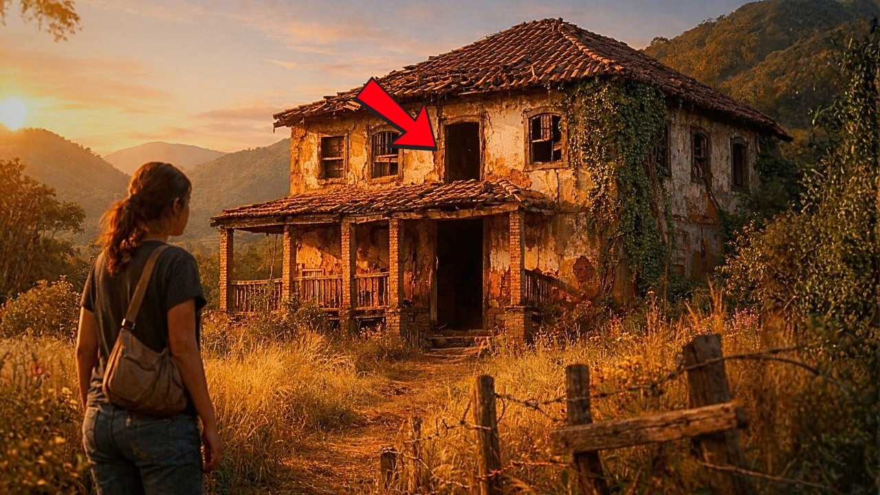 Mãe SOLTEIRA sem teto herdou um casarão esquecido nas montanha...Mas no corredor ela viu algo que...