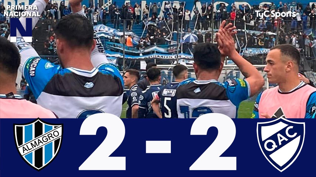 Almagro 2-2 Quilmes | Primera Nacional | Fecha 29 (Zona A)