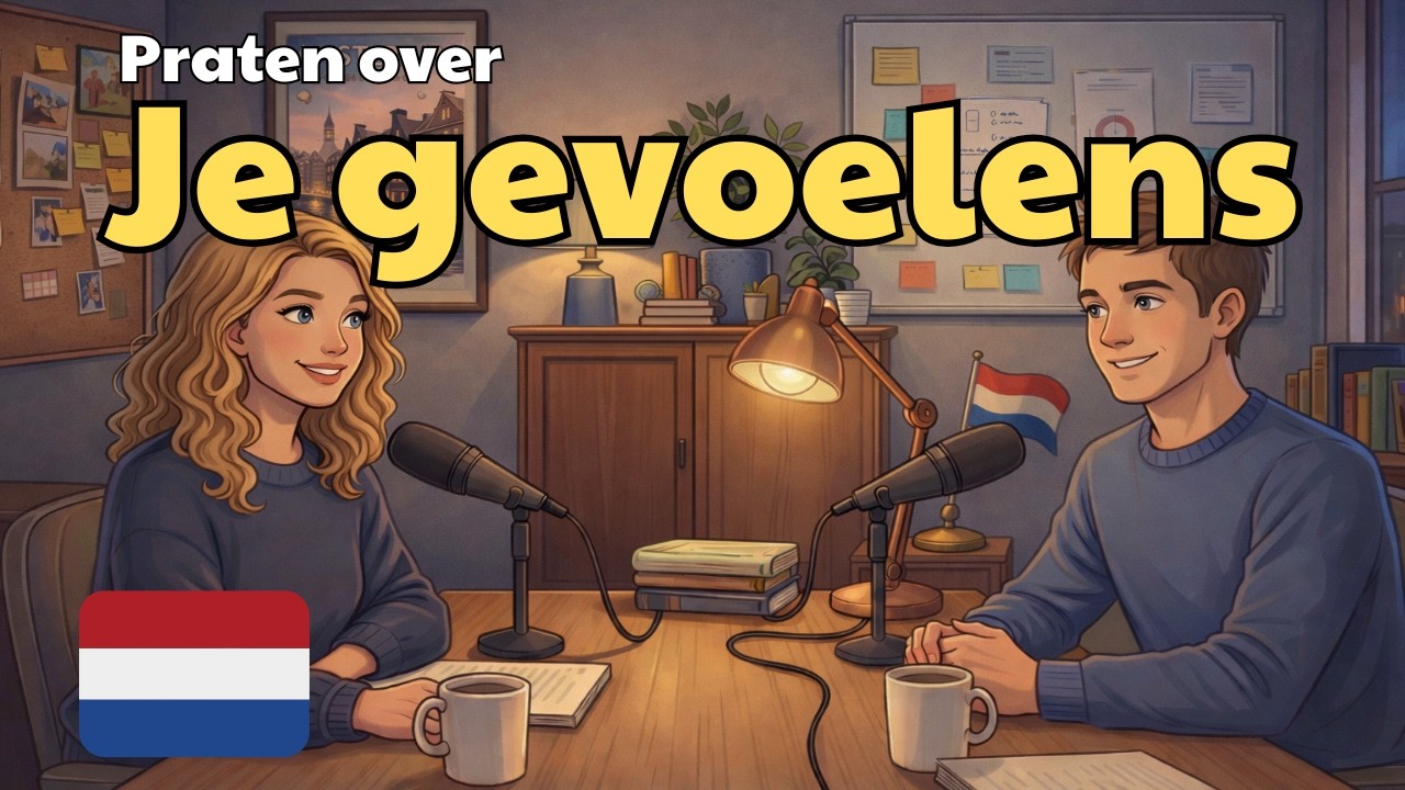 Praten over je gevoelens in het Nederlands | Conversatie-oefening