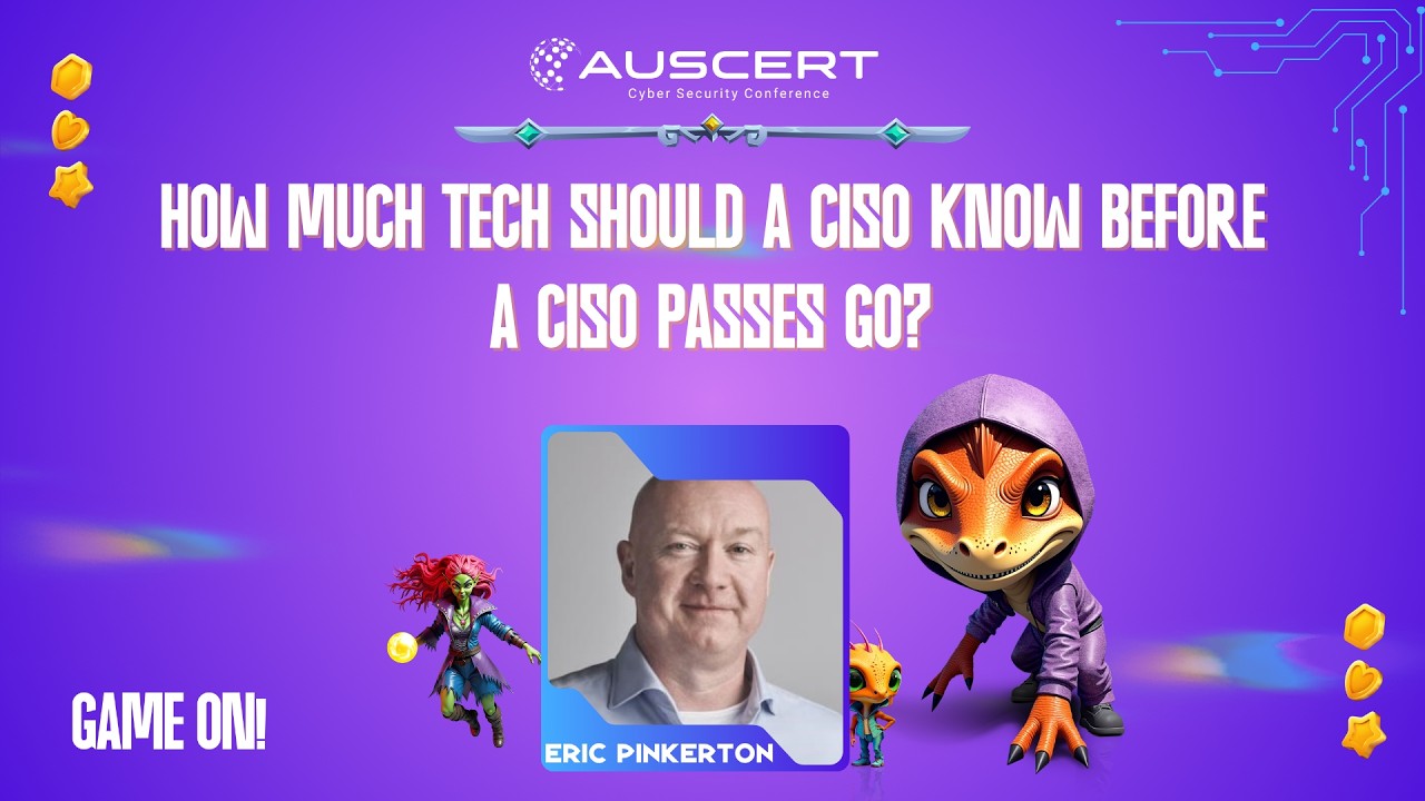 Eric Pinkerton - How much tech should a CISO know before a CISO passes GO?
