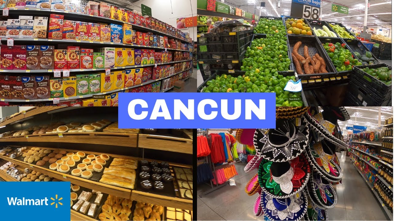 CANCUN WALMART WALK THROUGH. SO MANY GOODIES!