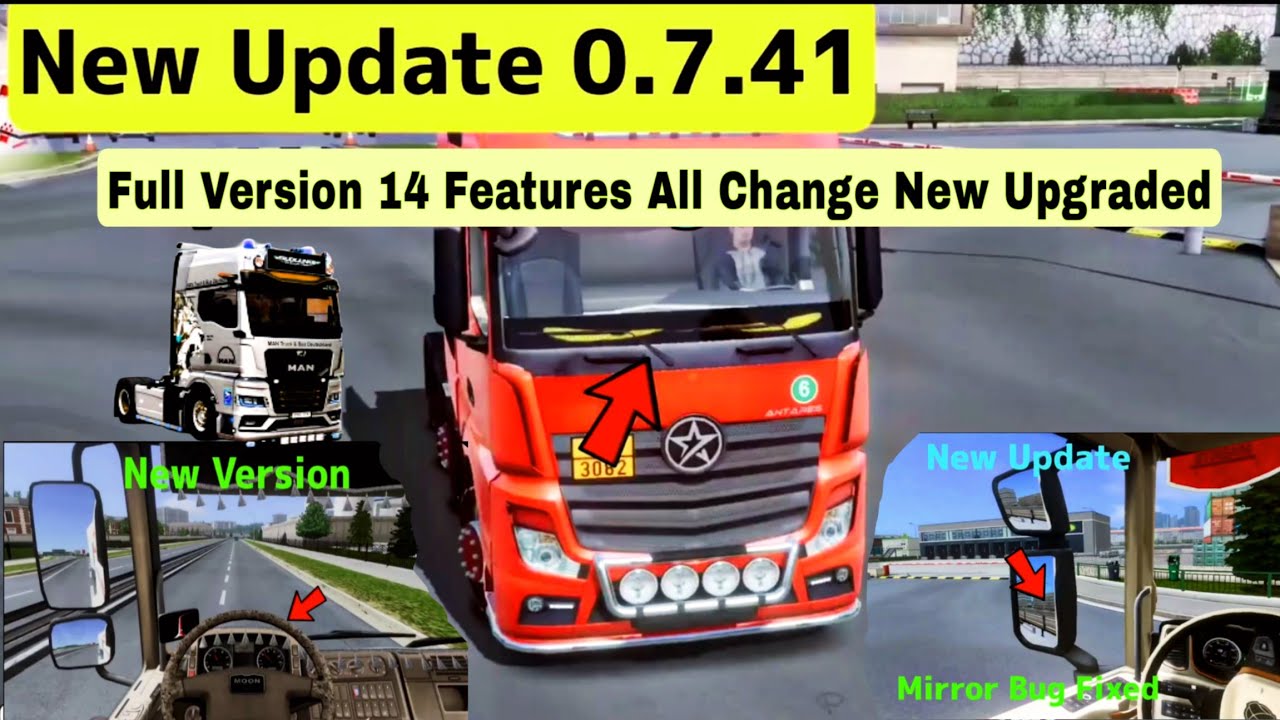 Finally Out Update 0.7.41 Version All Change New Upgraded) TRUCKERS OF EUROPE 3 