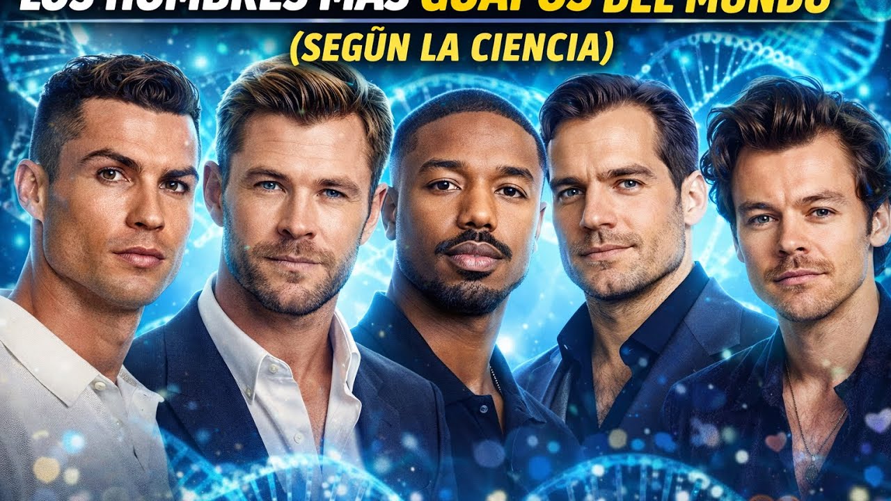 Los Hombres M&aacute;s Guapos del Mundo (Seg&uacute;n la Ciencia)