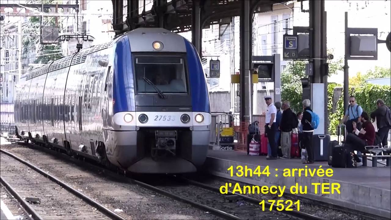 Trains à Valence Ville le 17 05 16 Partie 1