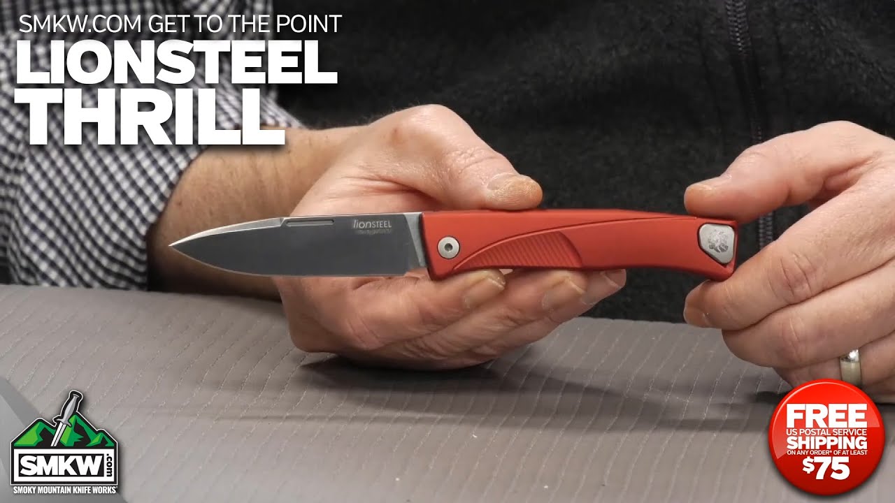 SMKW Get to the Point: LionSteel Thrill Red Aluminum
