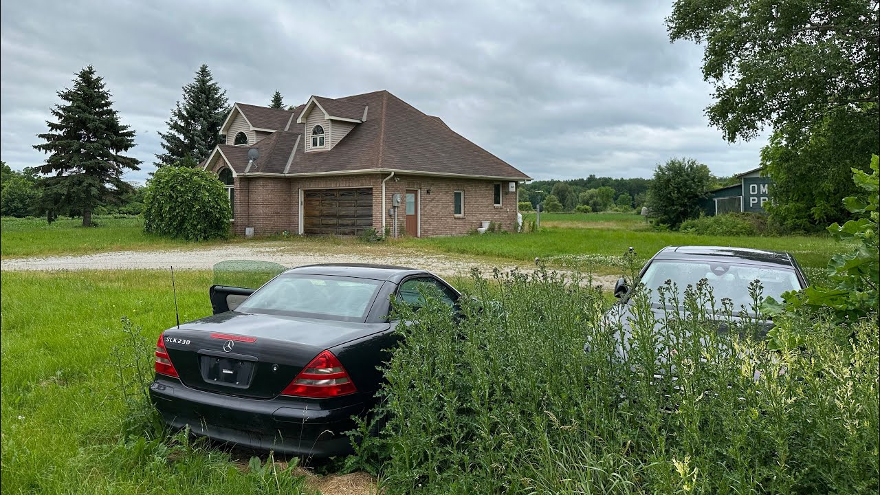 ABANDONED 1.5 million dollar 1990s dream home with luxury cars left behind!