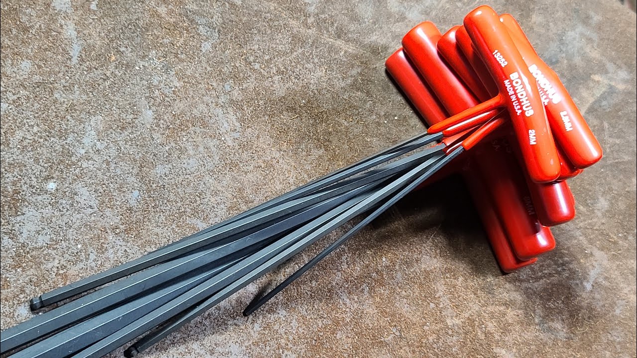 Bondhus USA Metric Long Stem T-Handle Hex Key Set Review