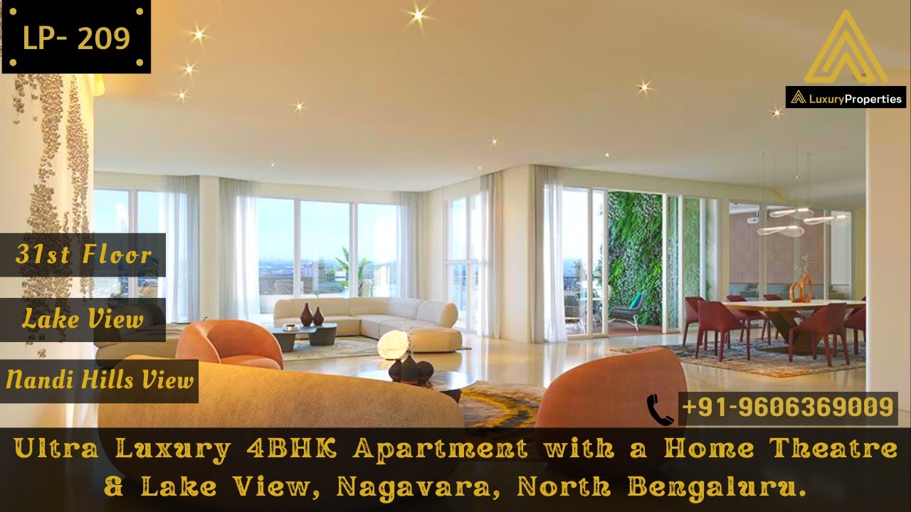 LP 209- Lake-view Super Luxury Bungalow like Home with Home Theatre | North BNG | Luxury Properties