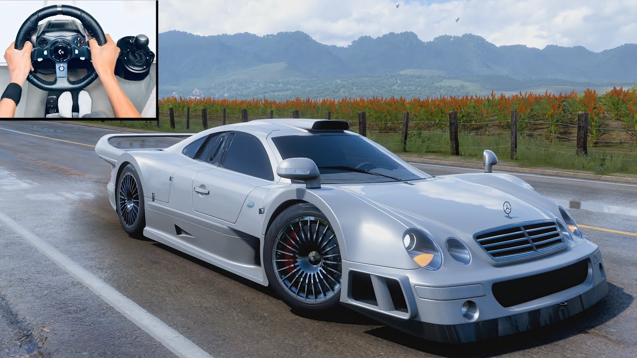 MERCEDES AMG CLK GTR - FORZA HORIZON 5 | LOGITECH G920 GAMEPLAY | How Fast Can This Supercar Go?