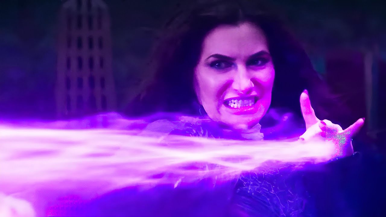 Agatha Harkness: Powers & Fight Scenes | MCU