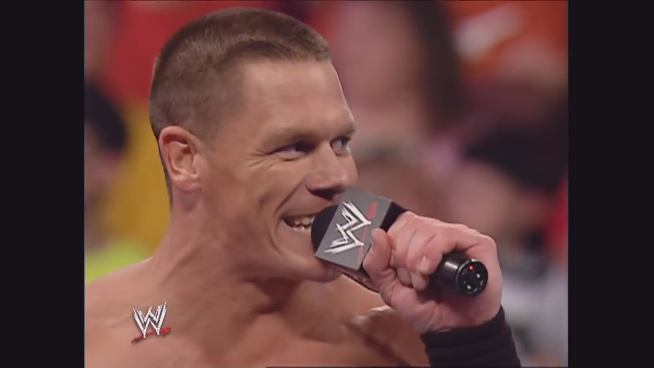 Edge vs  John Cena Gets Angry & Destroys Everyone With Steel Chair