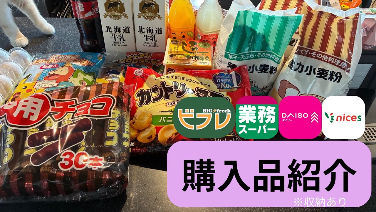 【購入品紹介】4店舗購入品！子供のお菓子事情