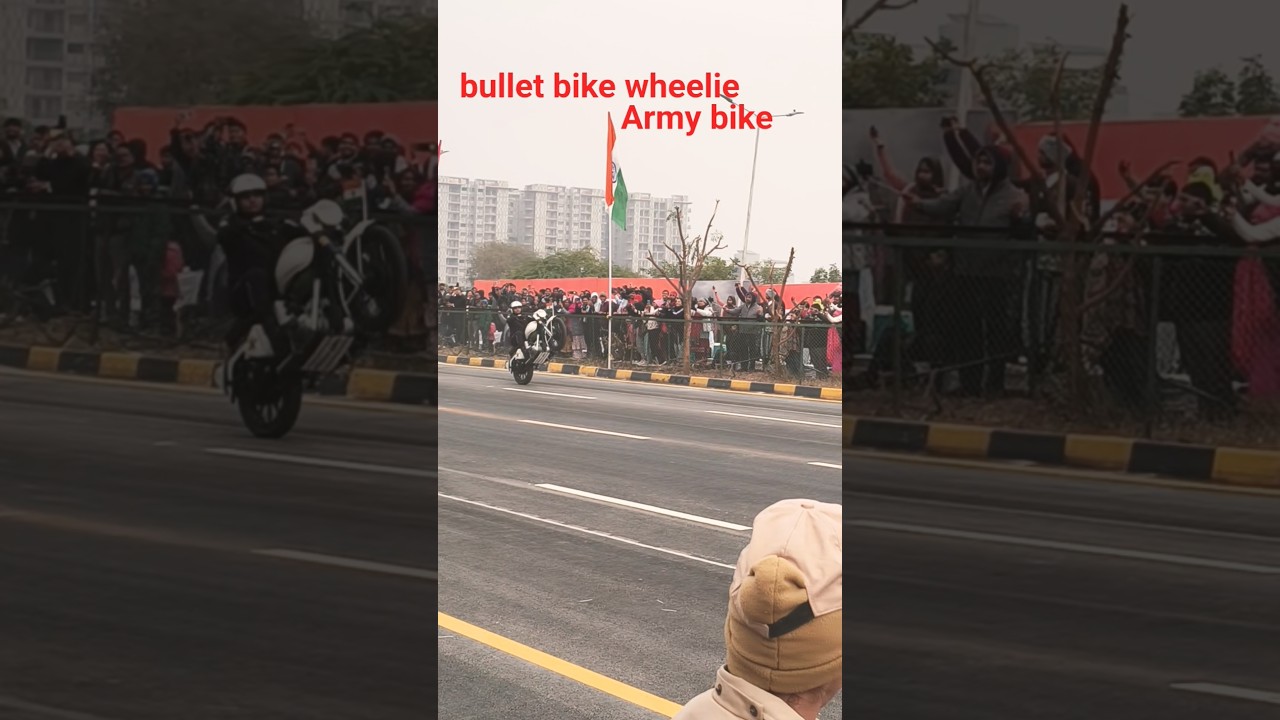 Bullet bike wheelie ll Royal Enfield wheelie army bike 