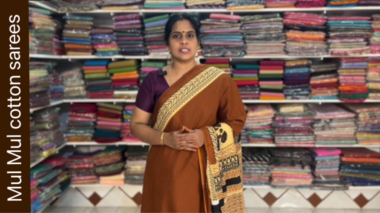 Mul Mul cotton sarees | Apavaranam| 20 February 2026 