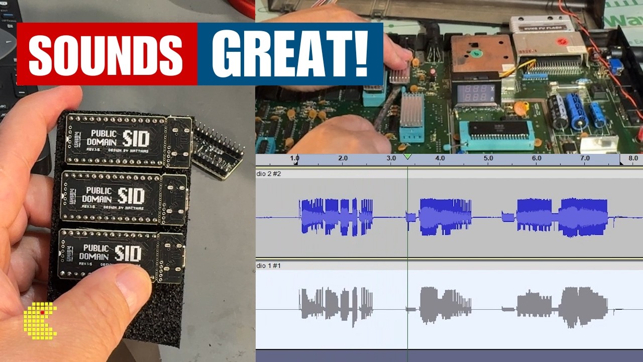 Testing the PDsid: A New SID Chip for the Commodore 64 &mdash; Better Than the Original?