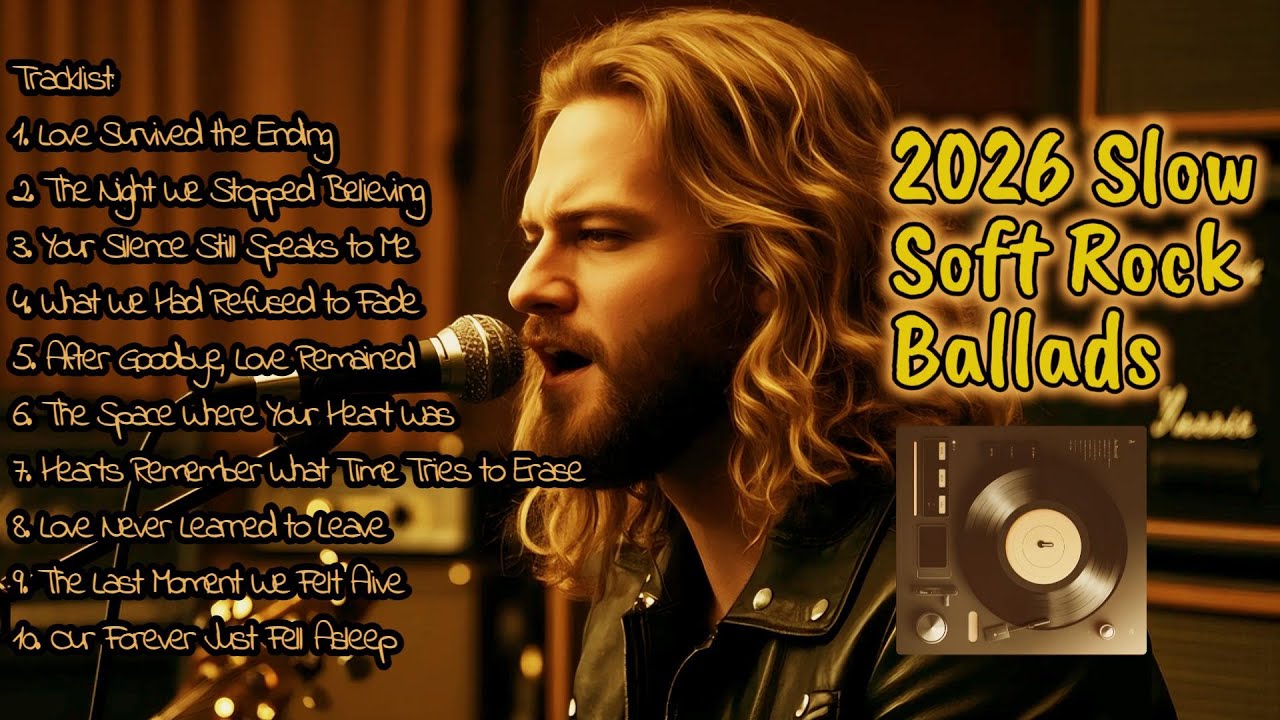[Slow Rock Ballad 2026 Vol 26 🎧] | Ballad | Relaxing Rock | Soft Rock | Sad Rock | Piano | Enjoy