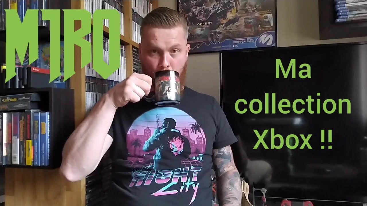 Ma collection XBOX 1ère génération !!!