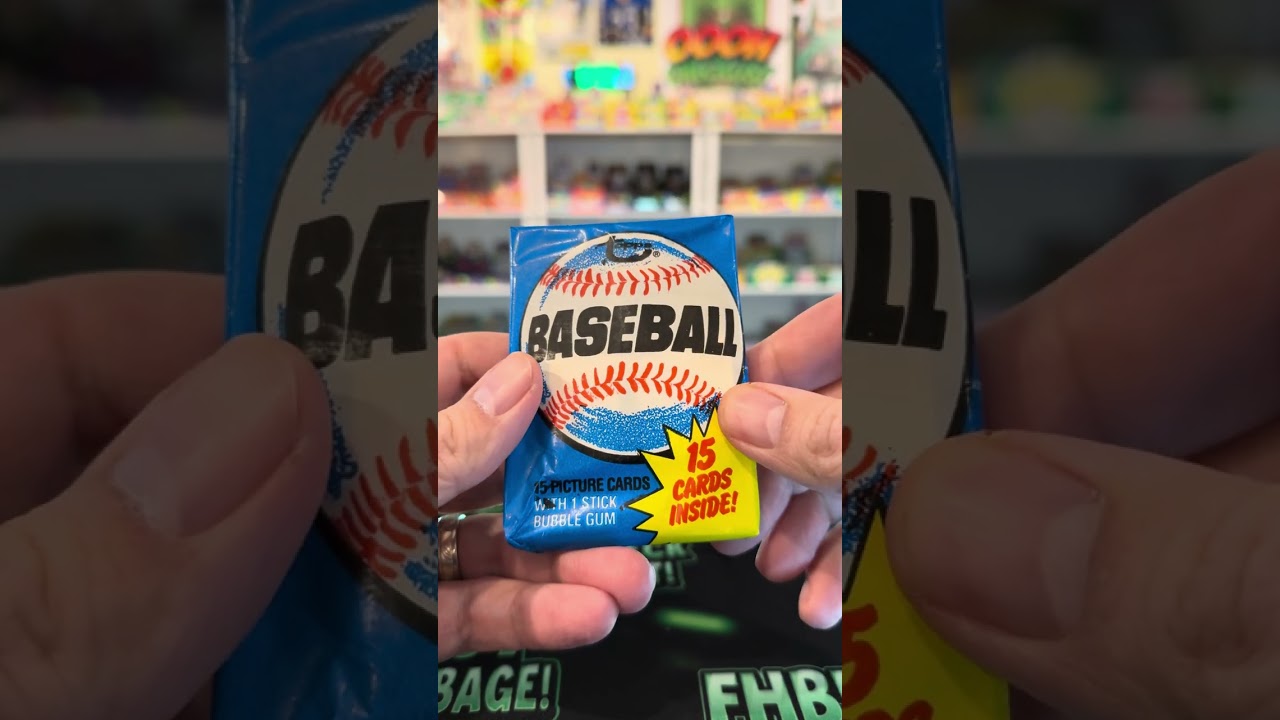 1980 Topps Baseball Pack #junkwaxsal #hotgarbage #1980 #80topps #80toppsbaseball #eatthegum
