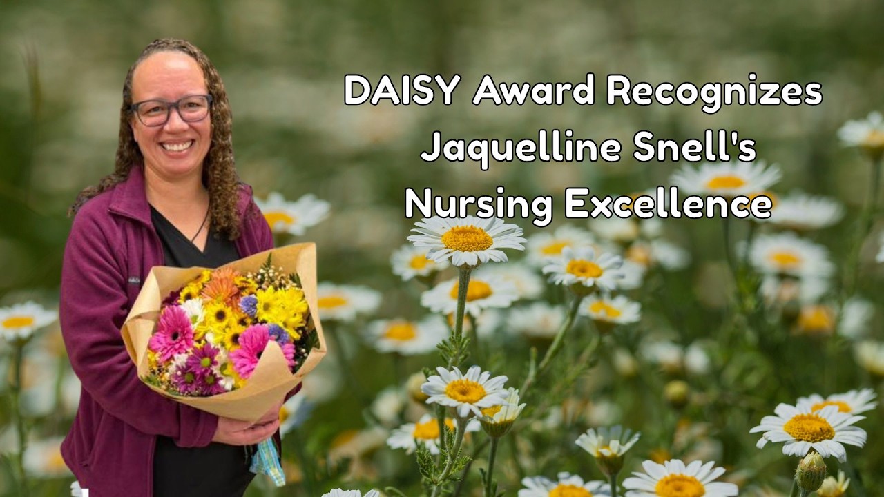 Jaquelline Snell Honored with DAISY Award for Nurses