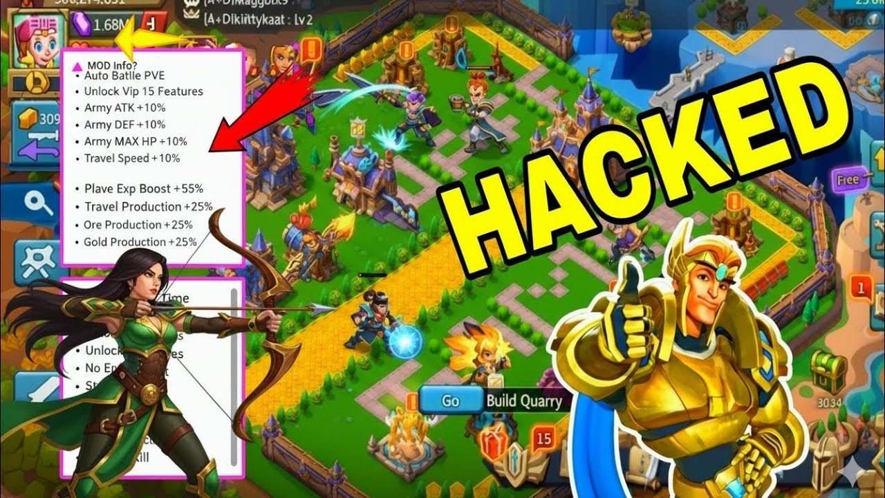 Lords Mobile | Mod Apk 💕 Как получить драгоценные камни бесплатно в 2025 году | Бесплатная скорос...