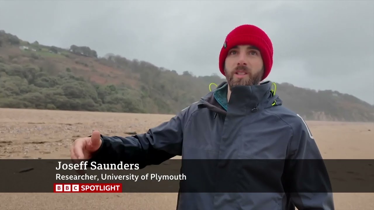 How winter storms are rewriting the coastline of the South West - Kirk England @BBCSpotlighttv