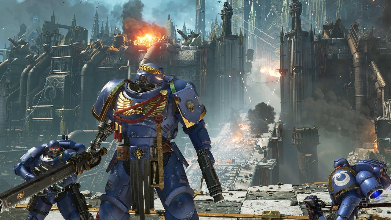SPACE MARINE 2 Gameplay - Ultramarine Tactical (4K RTX 4090) No Commentary