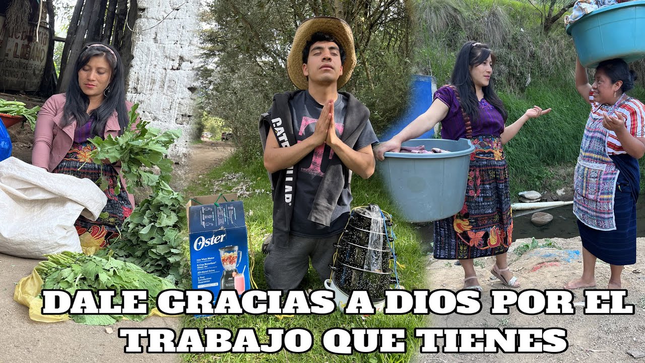 DALE GRACIAS A DIOS POR EL TRABAJO QUE TIENES, recuerda que muchos lo quieren y no lo tienen