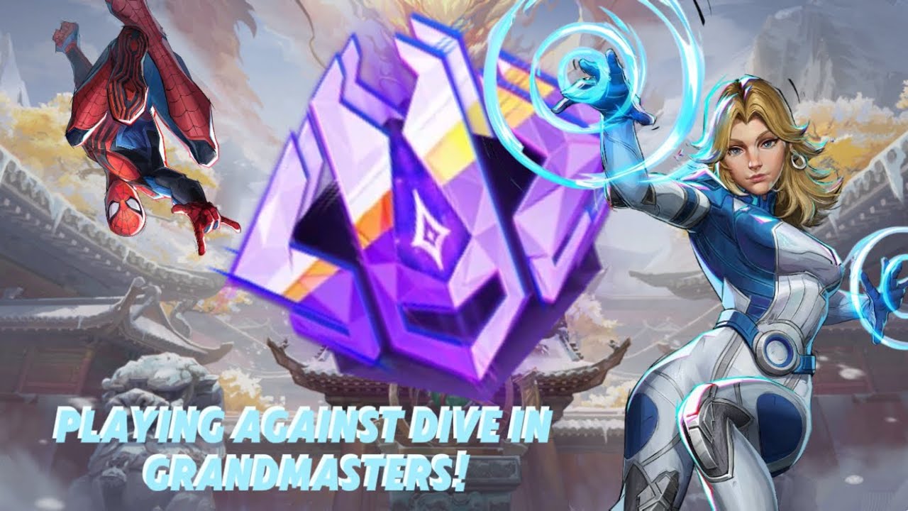 Playing against dive in Grandmaster lobbies! Marvel Rivals!