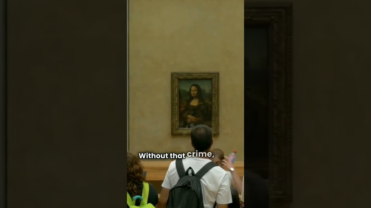 Mona Lisa was stolen before she was famous 🖼️ 