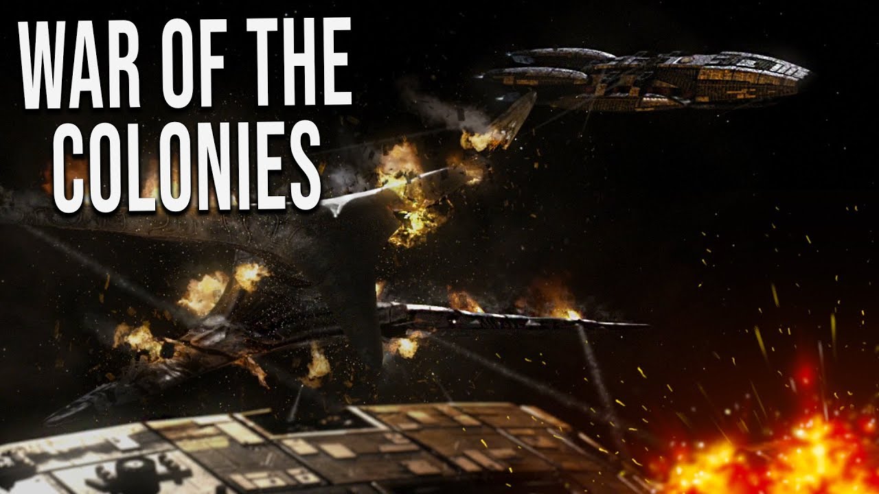 WAR OF THE COLONIES! - Battlestar Galactica (Star Wars Empire at War)