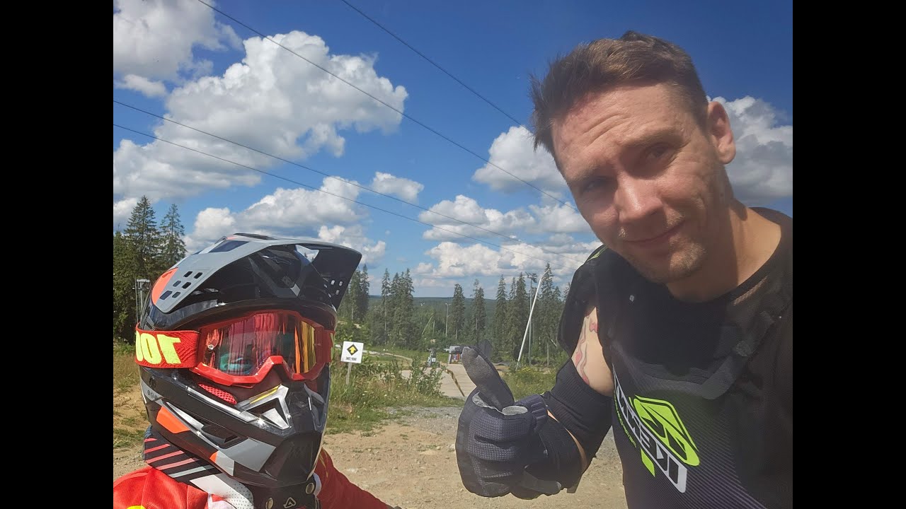 8wee Niilo ensi kertaa bike parkissa Sappeella