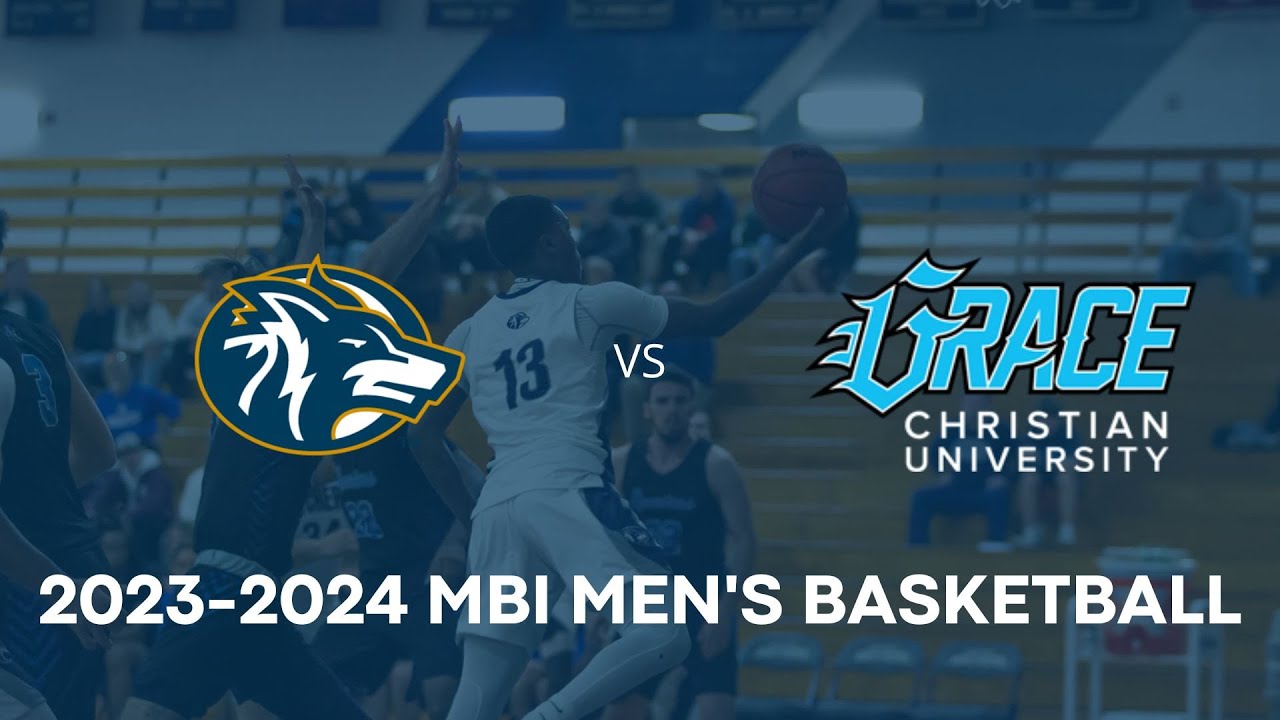 Moody Bible Institute vs. Grace Christian University | Men's Basketball | 1/26/24
