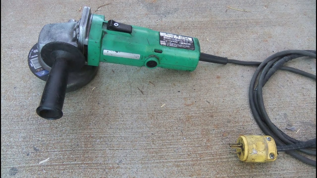 Hitachi G12SA Angle Grinder Repair