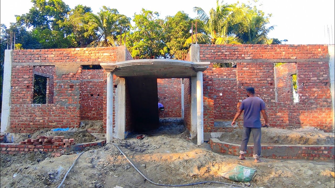 অল্প জায়গায় অল্প টাকায় গ্রামের বাড়ি অনেক সুন্দর একটি বিল্ডিং ডিজাইন ড্রইং এবং খরচ সহ বিস্তারিত