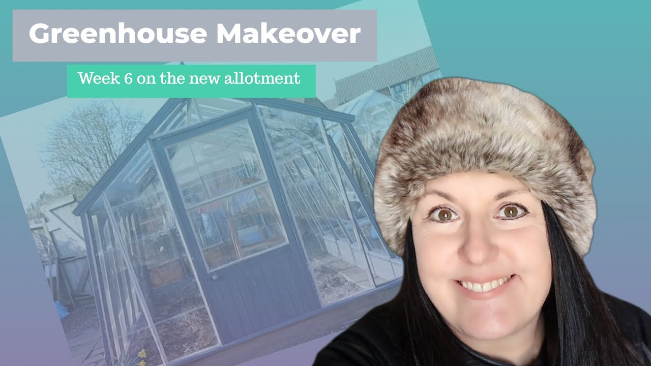 Greenhouse Makeover Part 1/ Allotment Transformation.