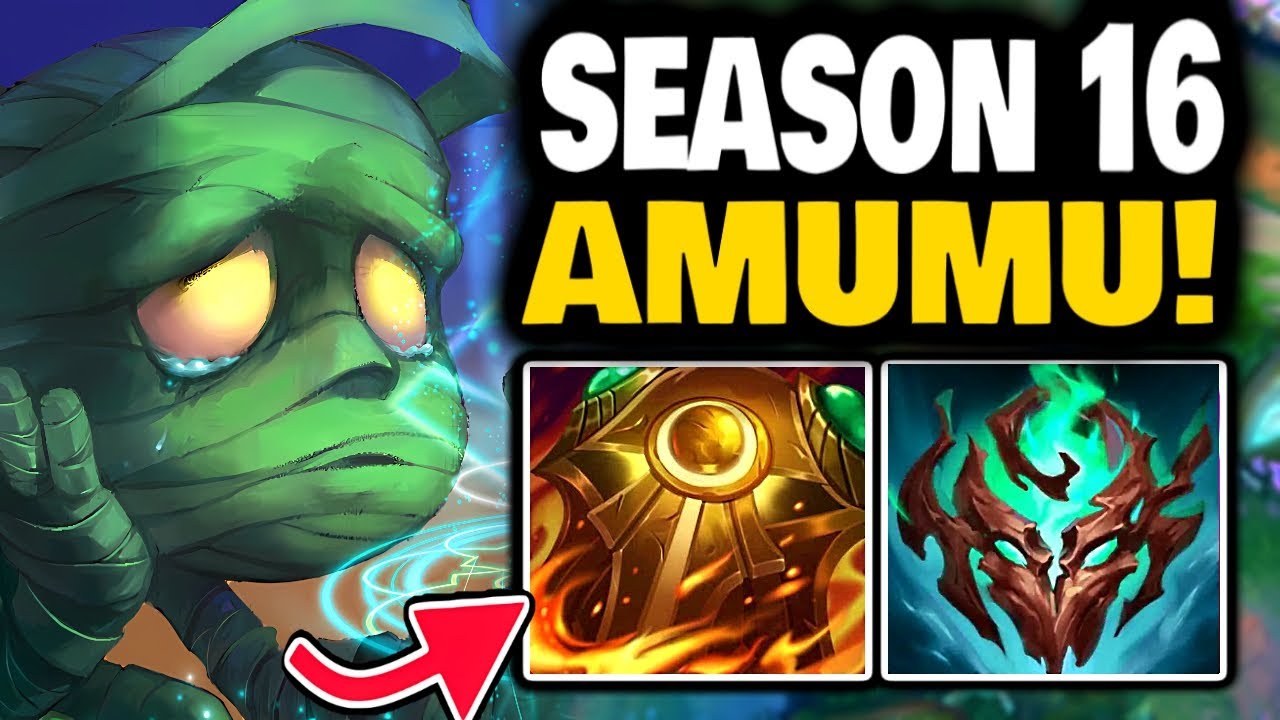 HOW to AMUMU Jungle in SEASON 16!!!