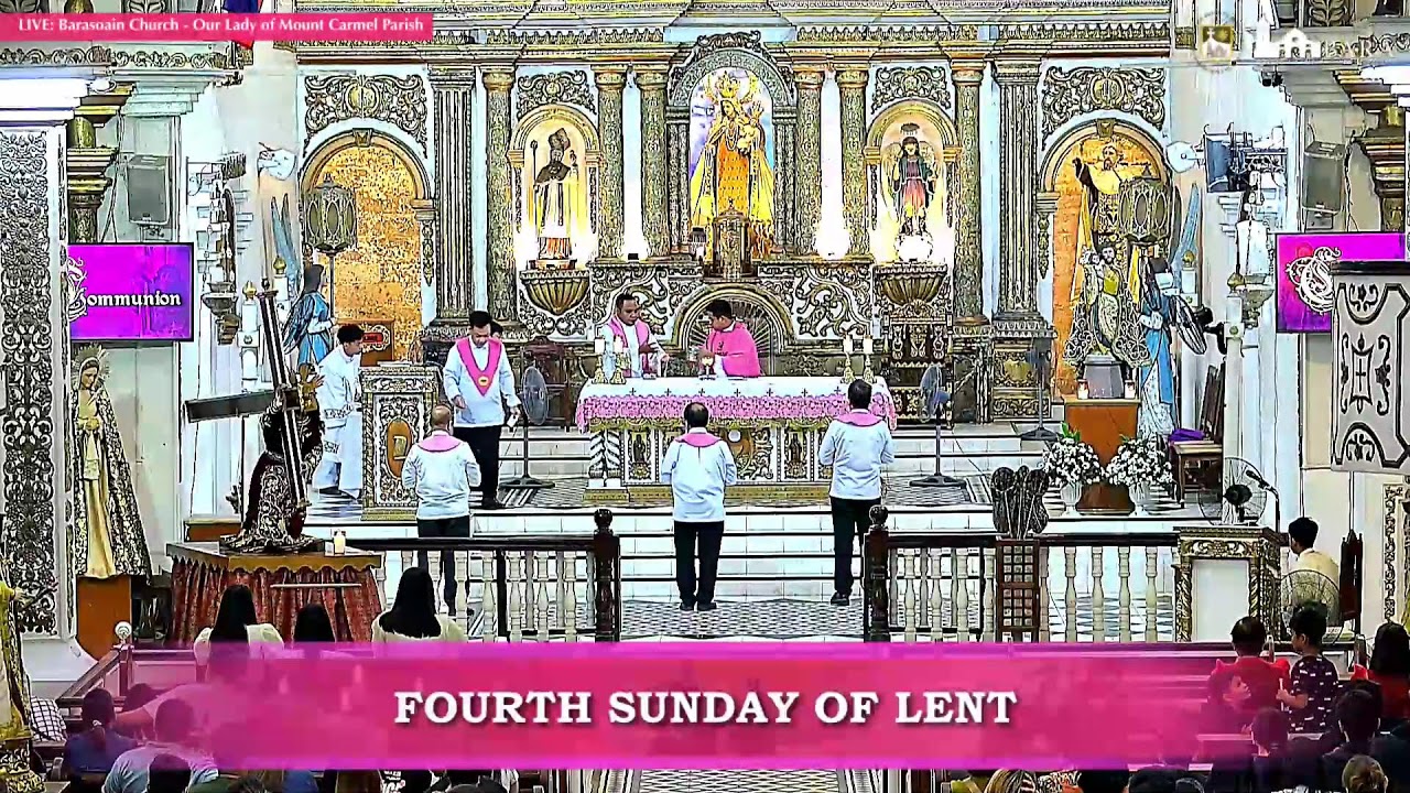 #𝗠𝗜𝗦𝗔𝗕𝗮𝗿𝗮𝘀𝗼𝗮𝗶𝗻 live from Our Lady of Mount Carmel Parish - Barasoain Church | 6:15 P.M